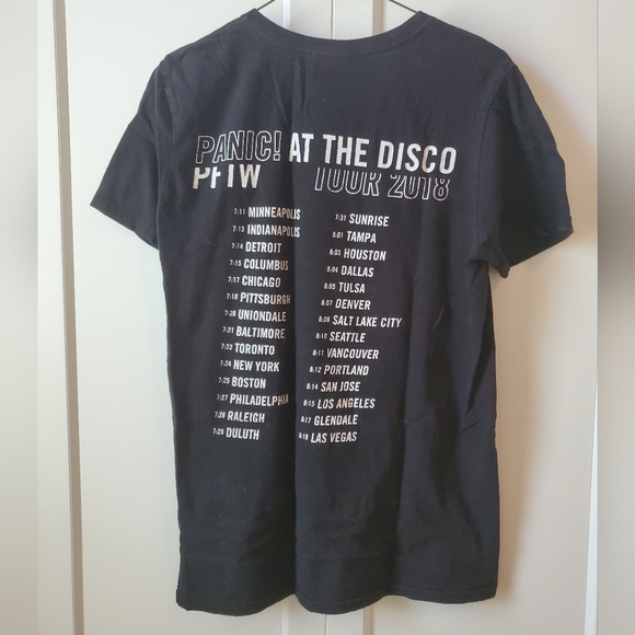 Panic! At The Disco Tour Shirt - Picture 2 of 4